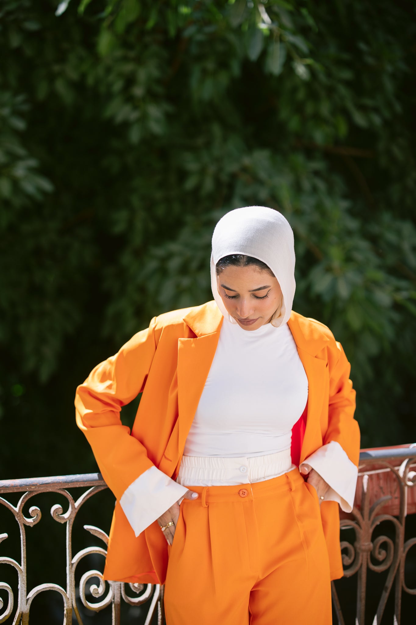 Dad Blazer - Coral Orange