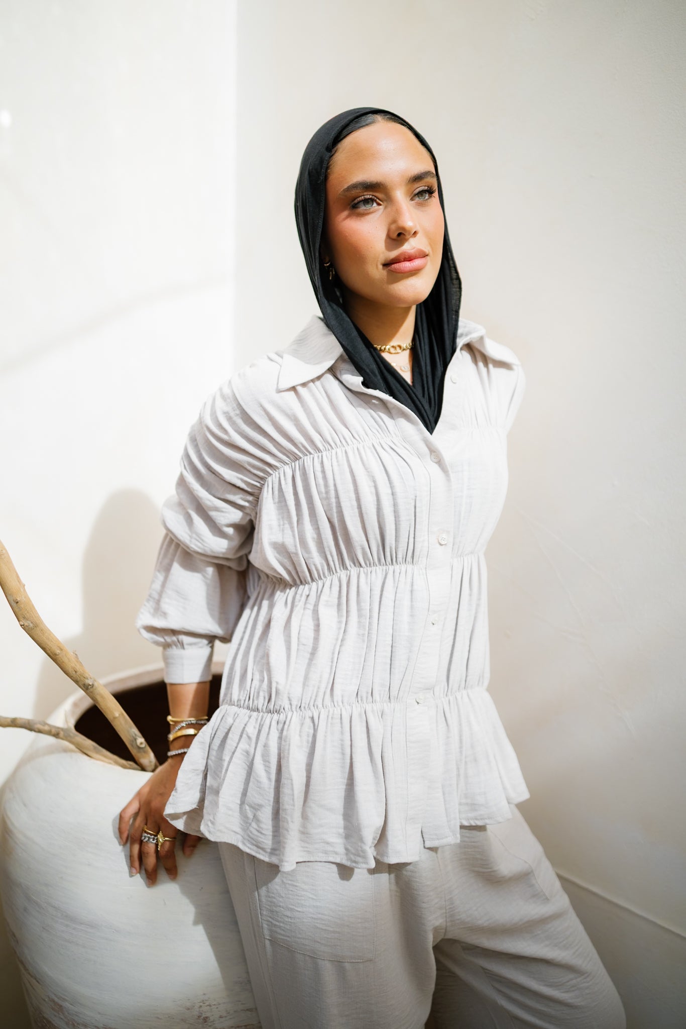 The Whisper Set - Icy Gray