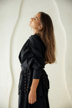 Diva Skirt Set - Black