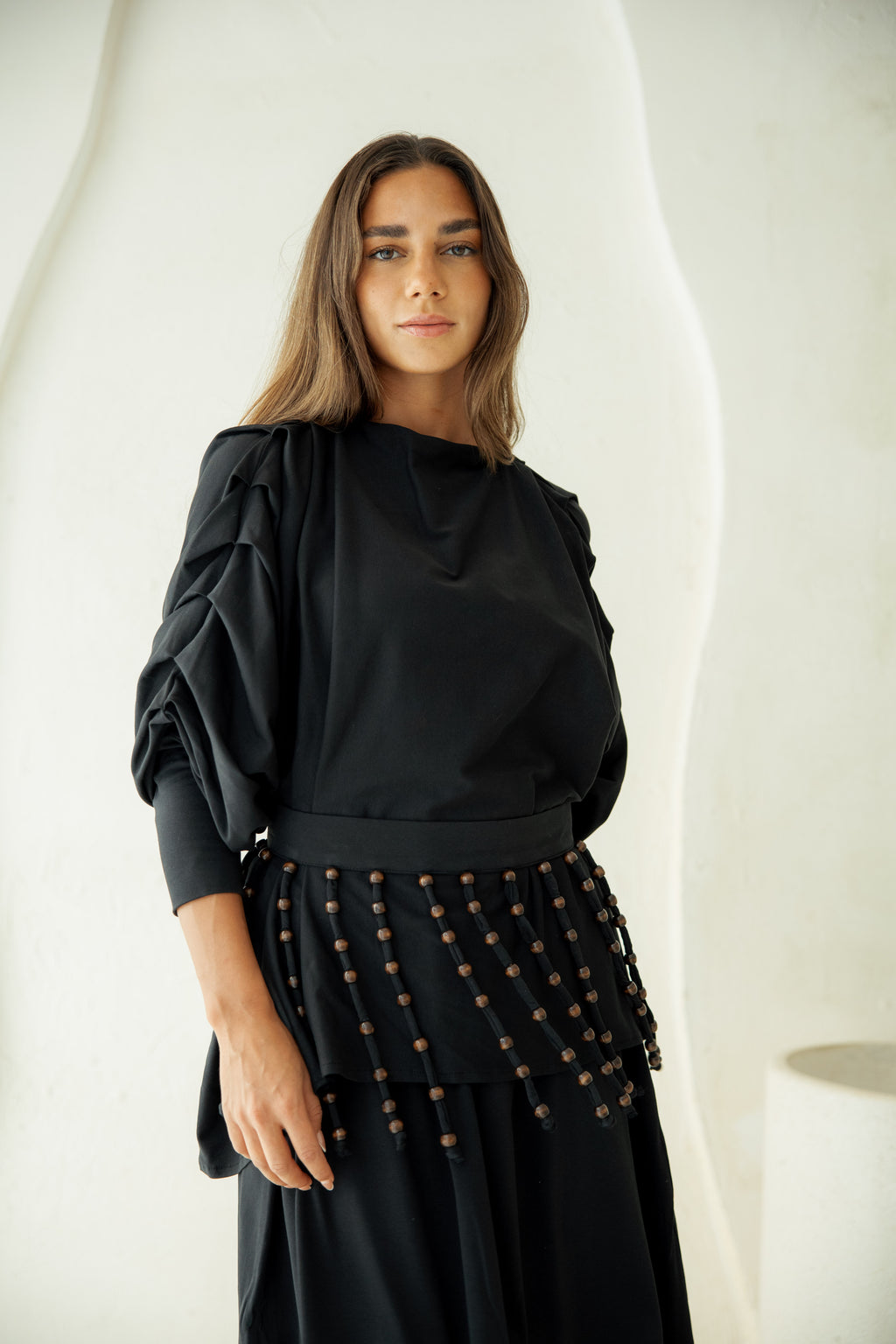 Diva Skirt Set - Black