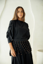 Diva Skirt Set - Black