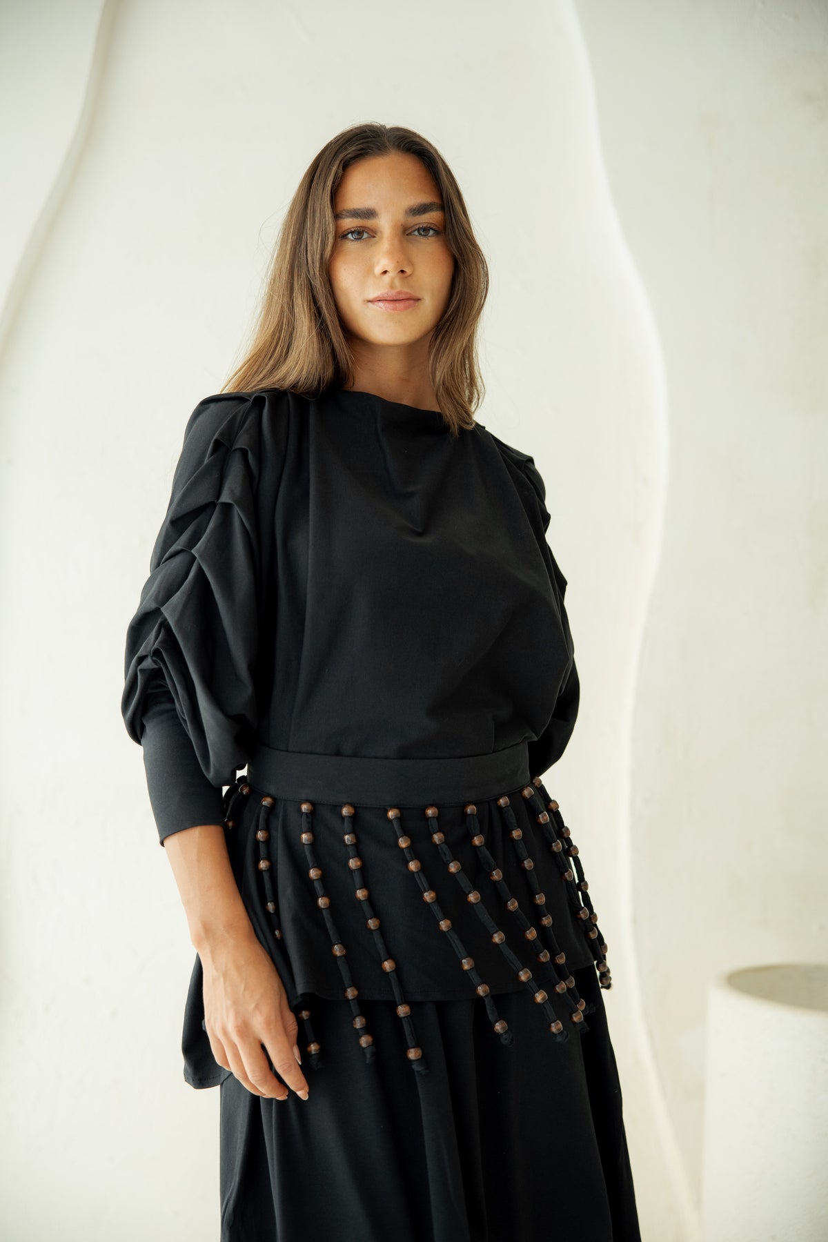 Diva Skirt Set - Black