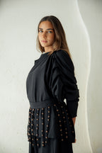 Diva Skirt Set - Black