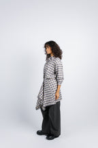 The Checkered Top - Yellow