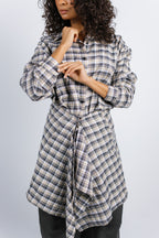 The Checkered Top - Yellow