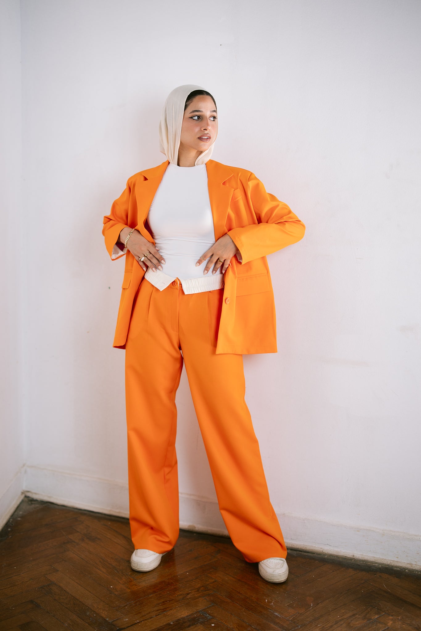 Dad Blazer - Coral Orange