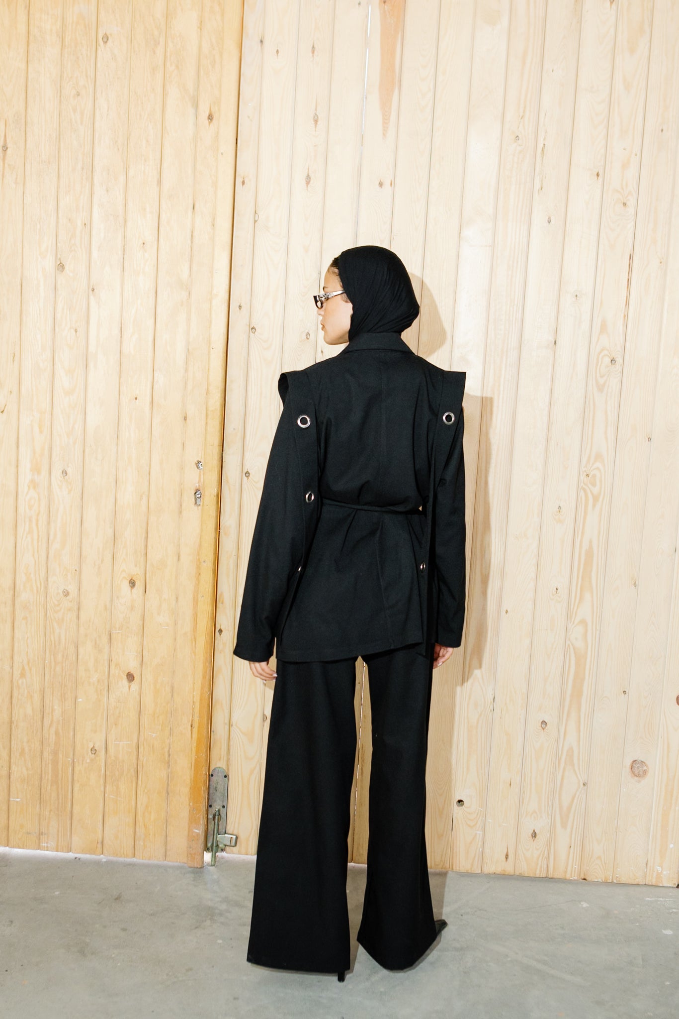 The Studded Affair Set - Black