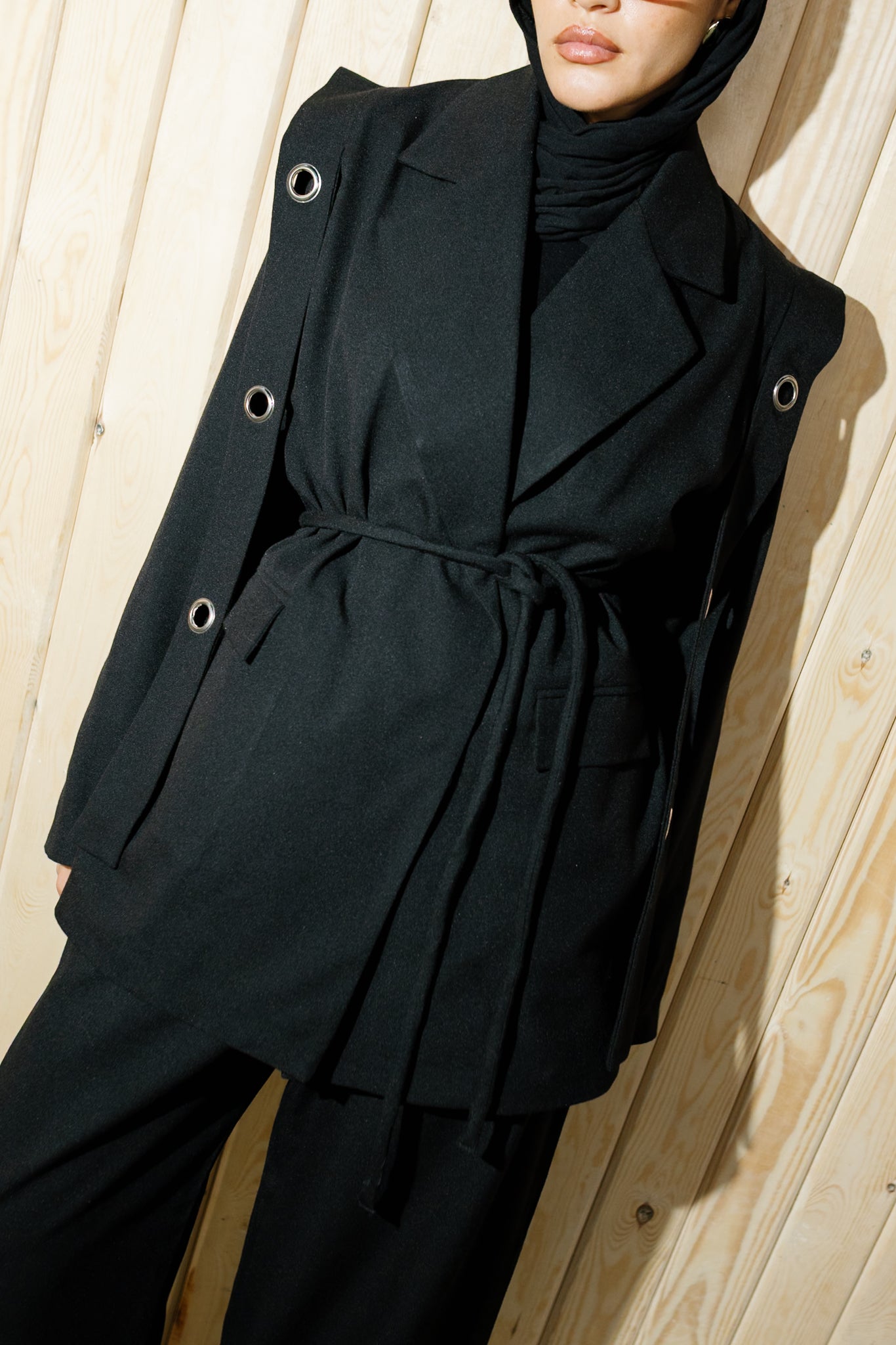 The Studded Affair Set - Black