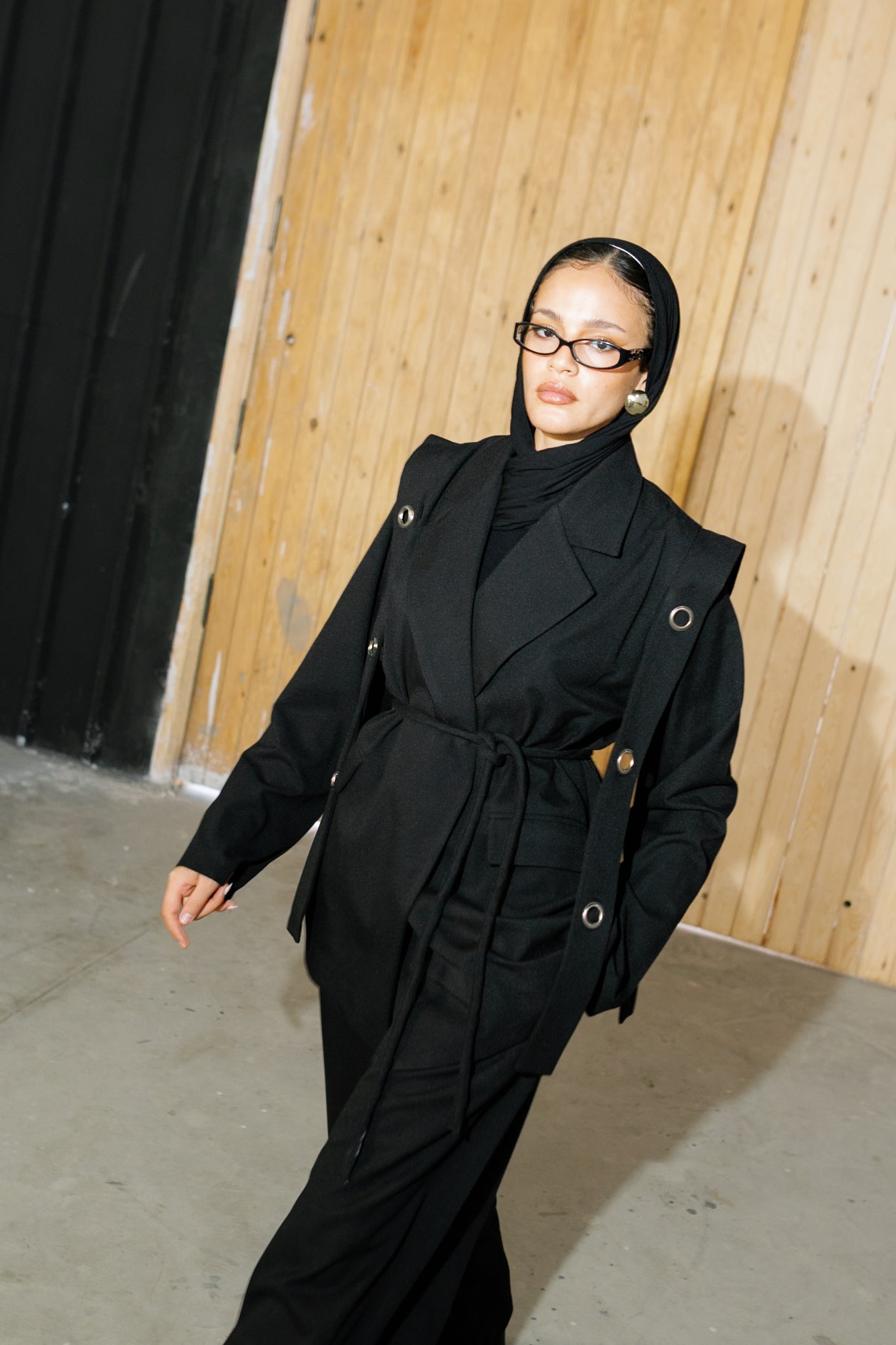 The Studded Affair Set - Black