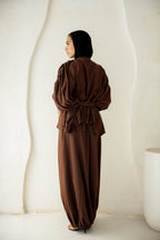Diva Skirt Set - Brown