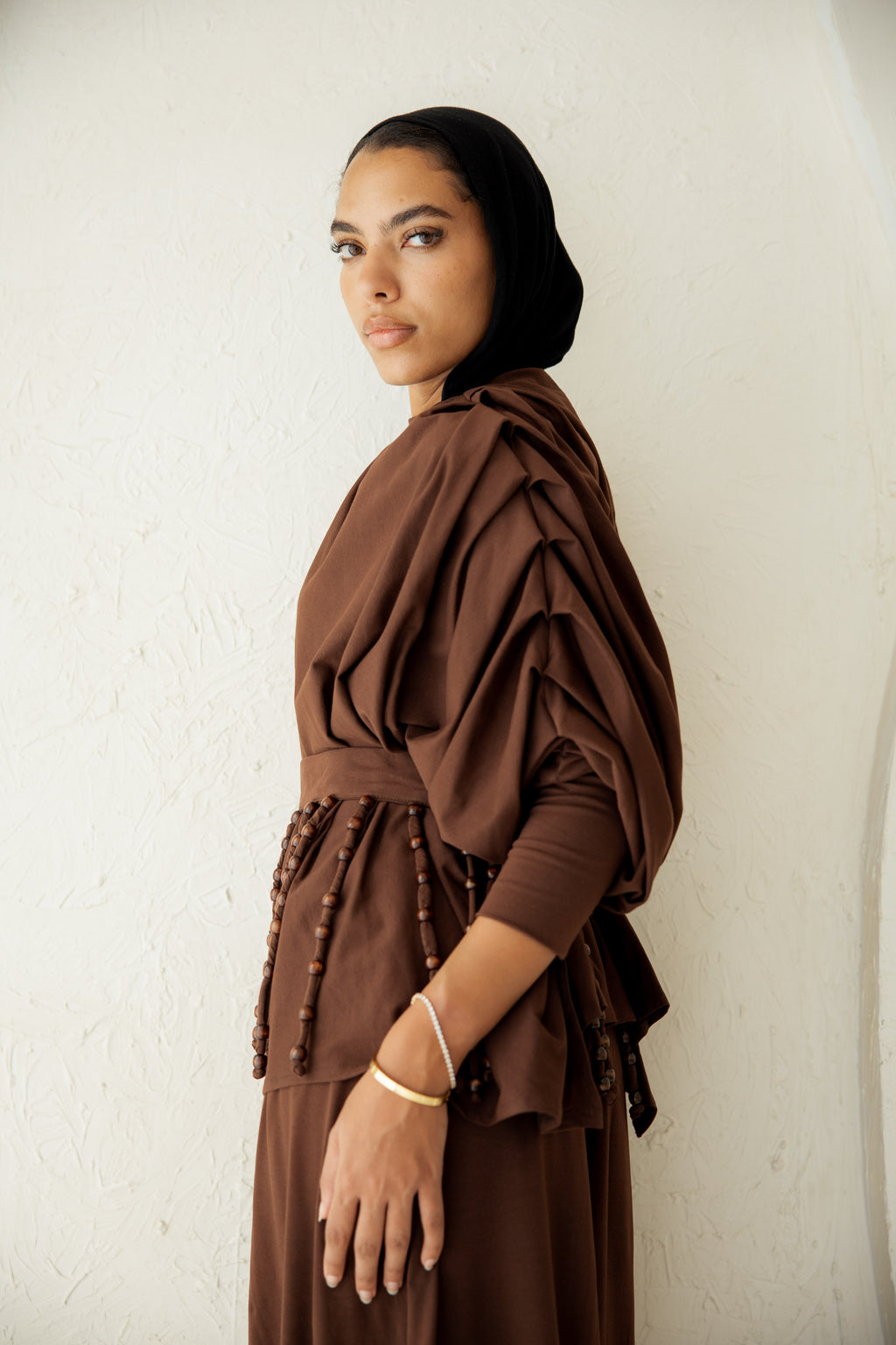 Diva Skirt Set - Brown