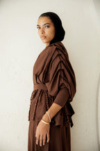 Diva Skirt Set - Brown