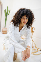 Salt & Stripe Set - White