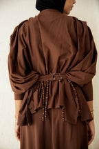 Diva Skirt Set - Brown