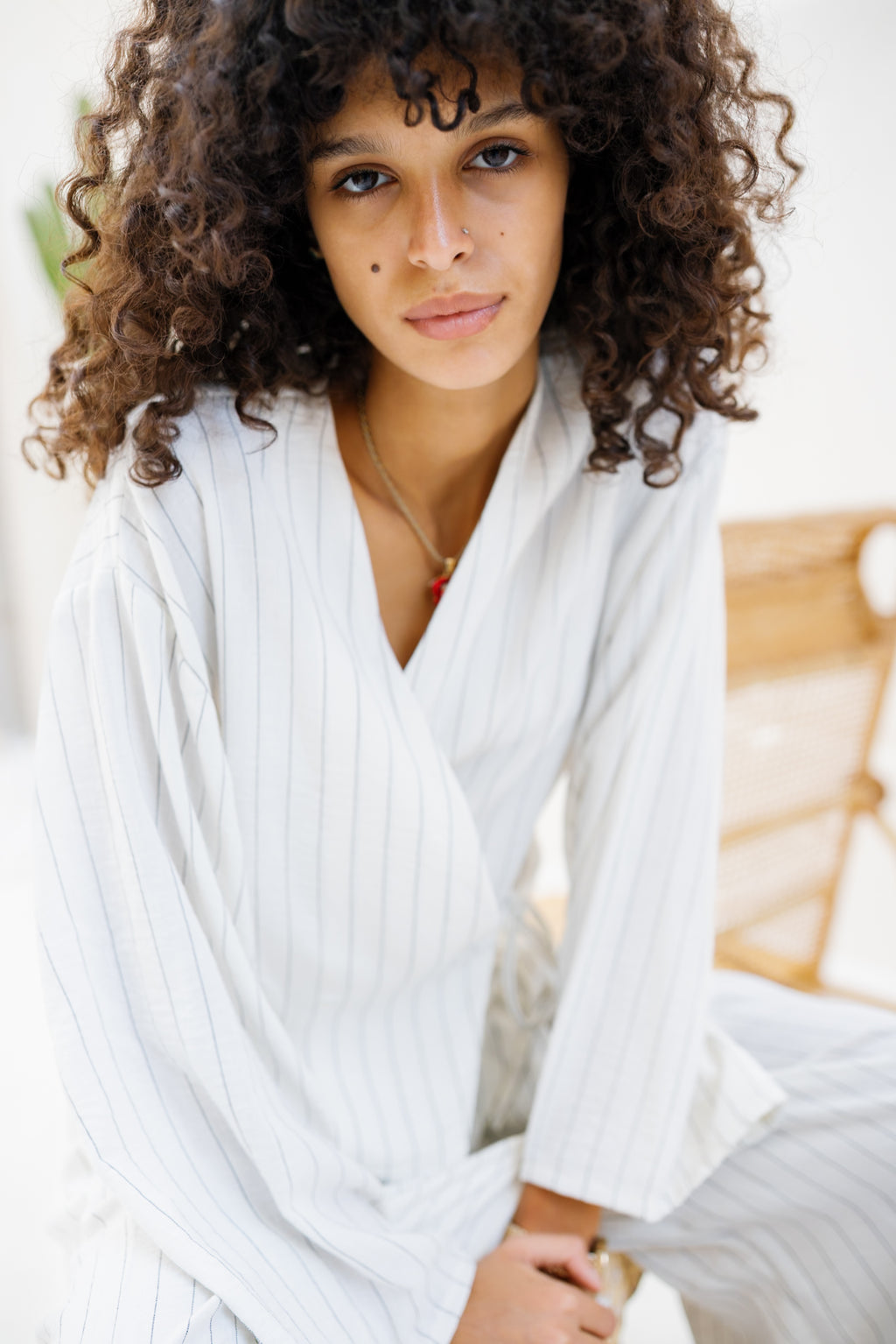 Salt & Stripe Set - White