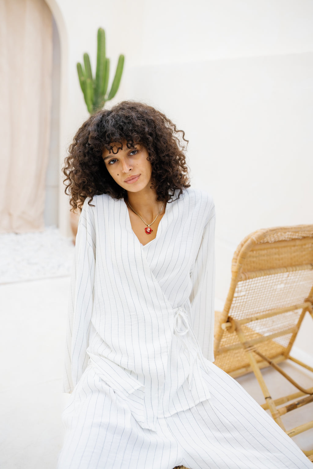 Salt & Stripe Set - White