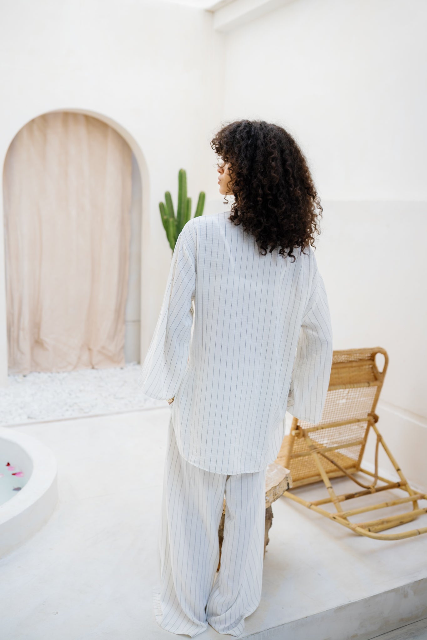 Salt & Stripe Set - White