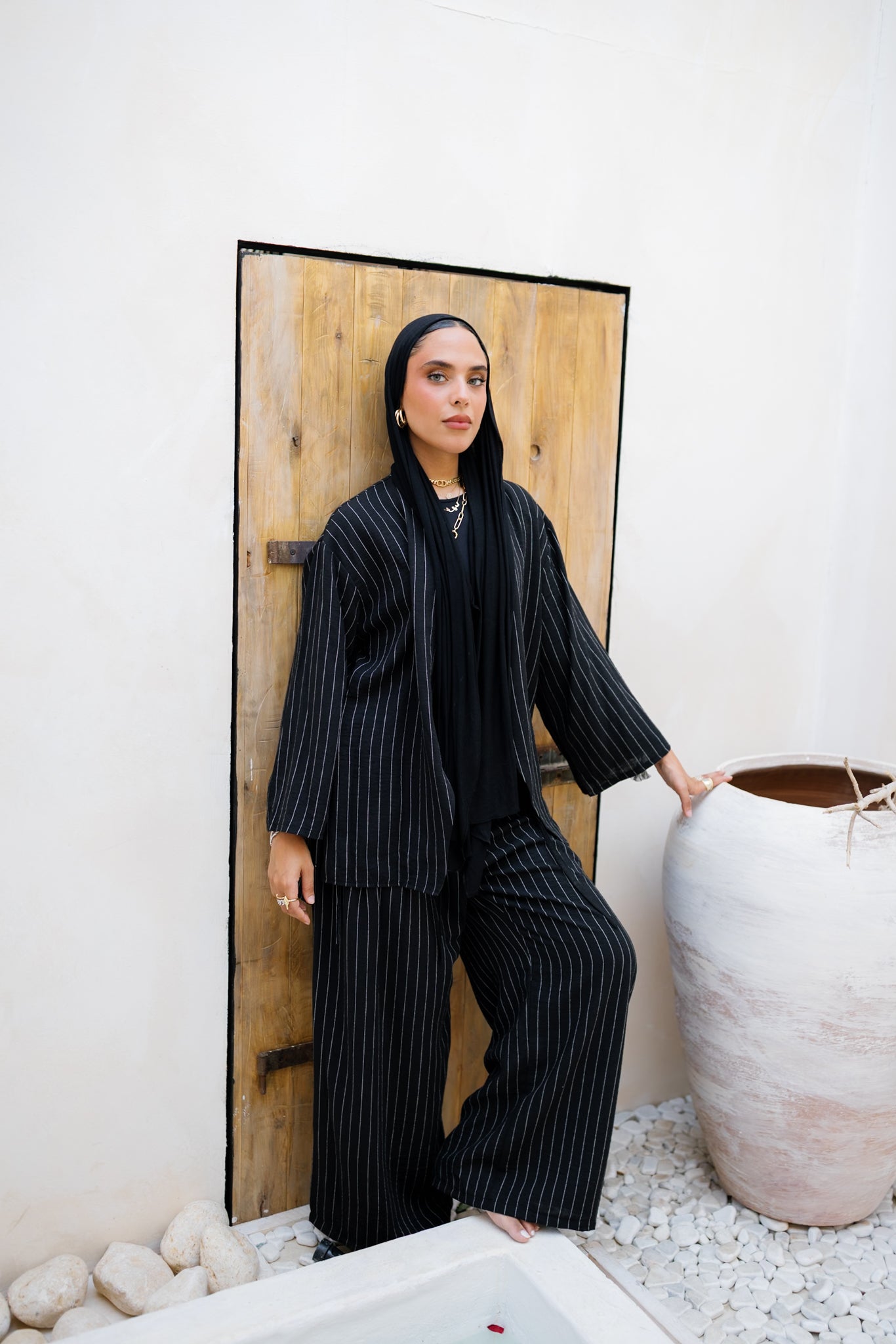 Salt & Stripe Set - Black