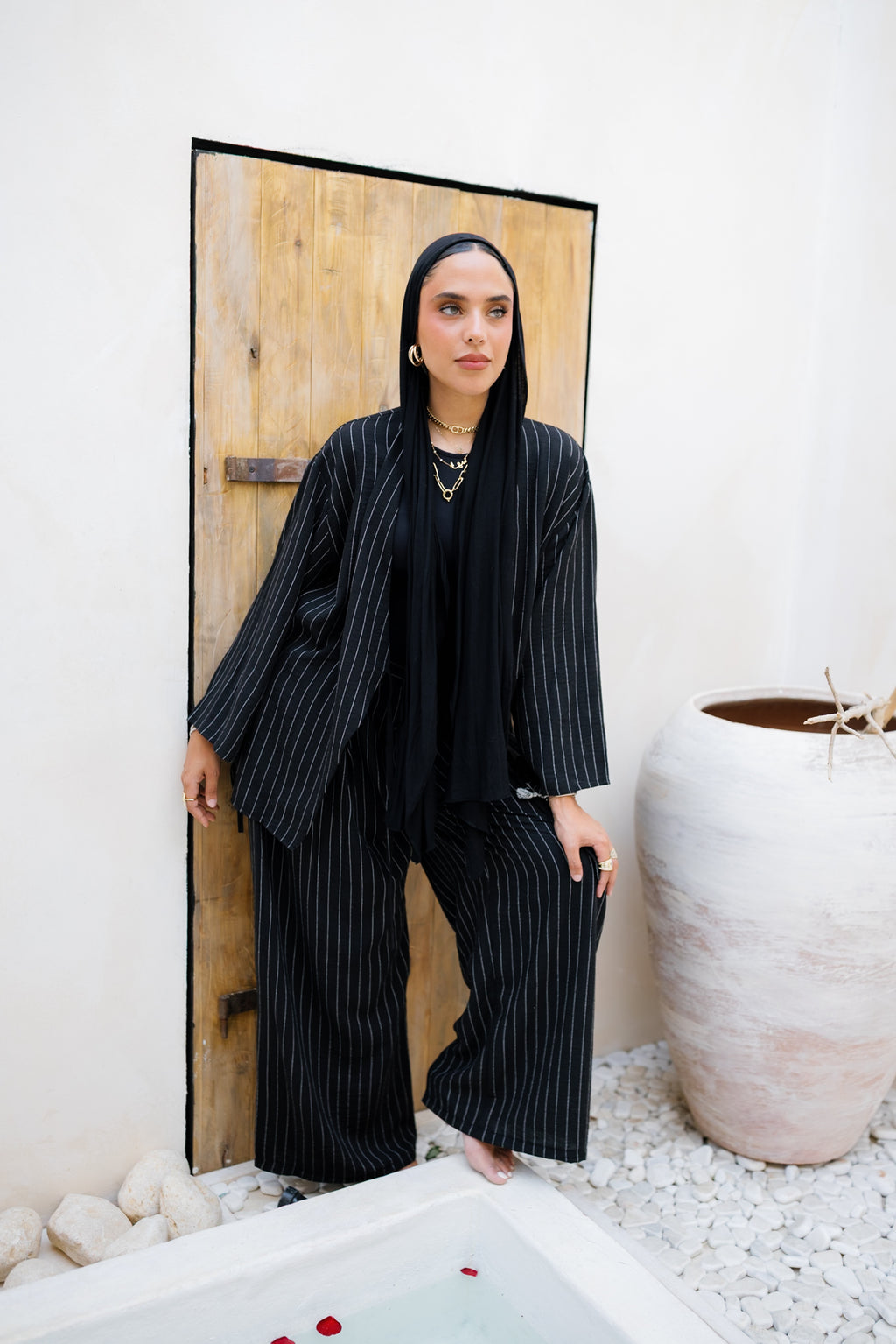 Salt & Stripe Set - Black