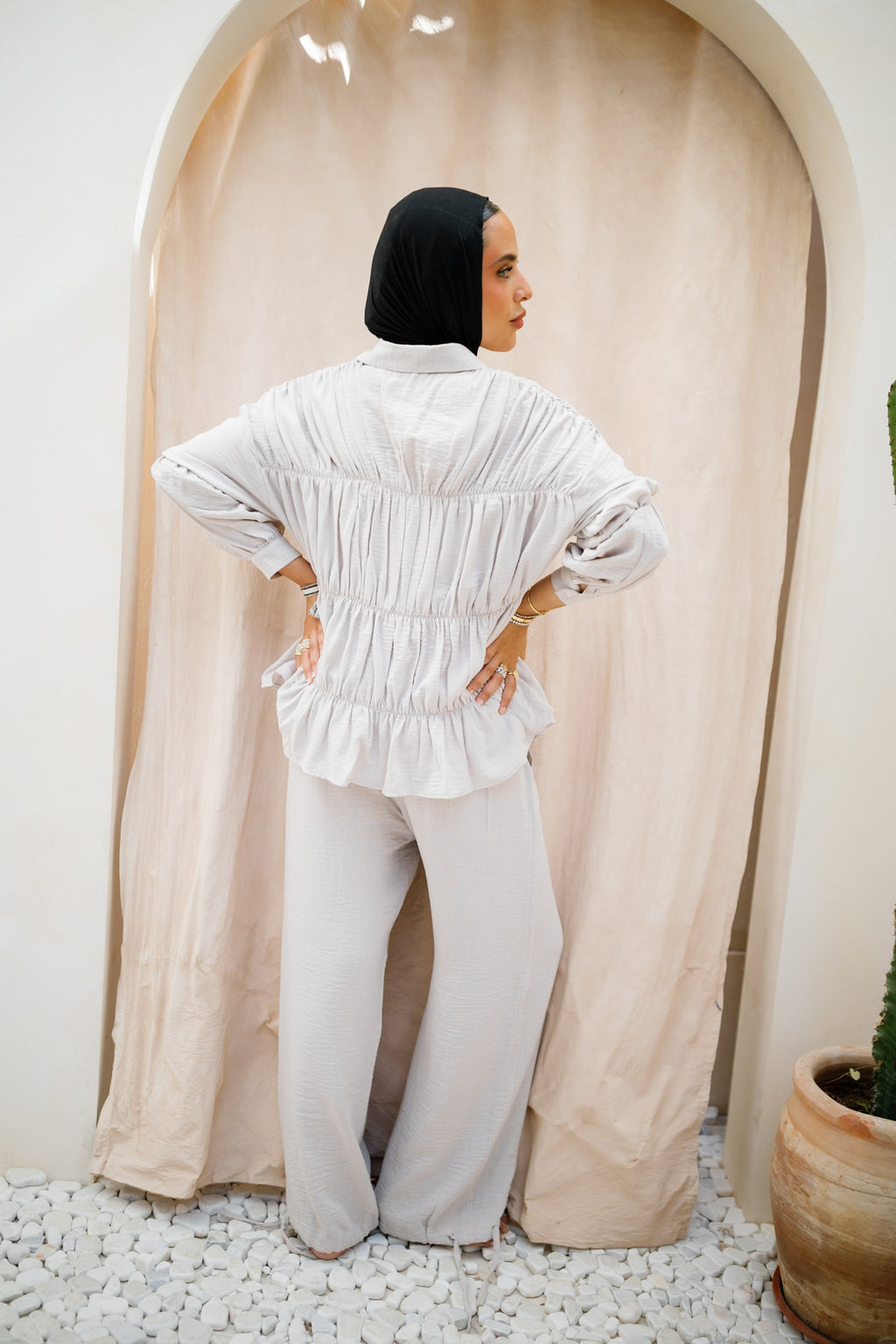 Whisper Pants - Icy Gray