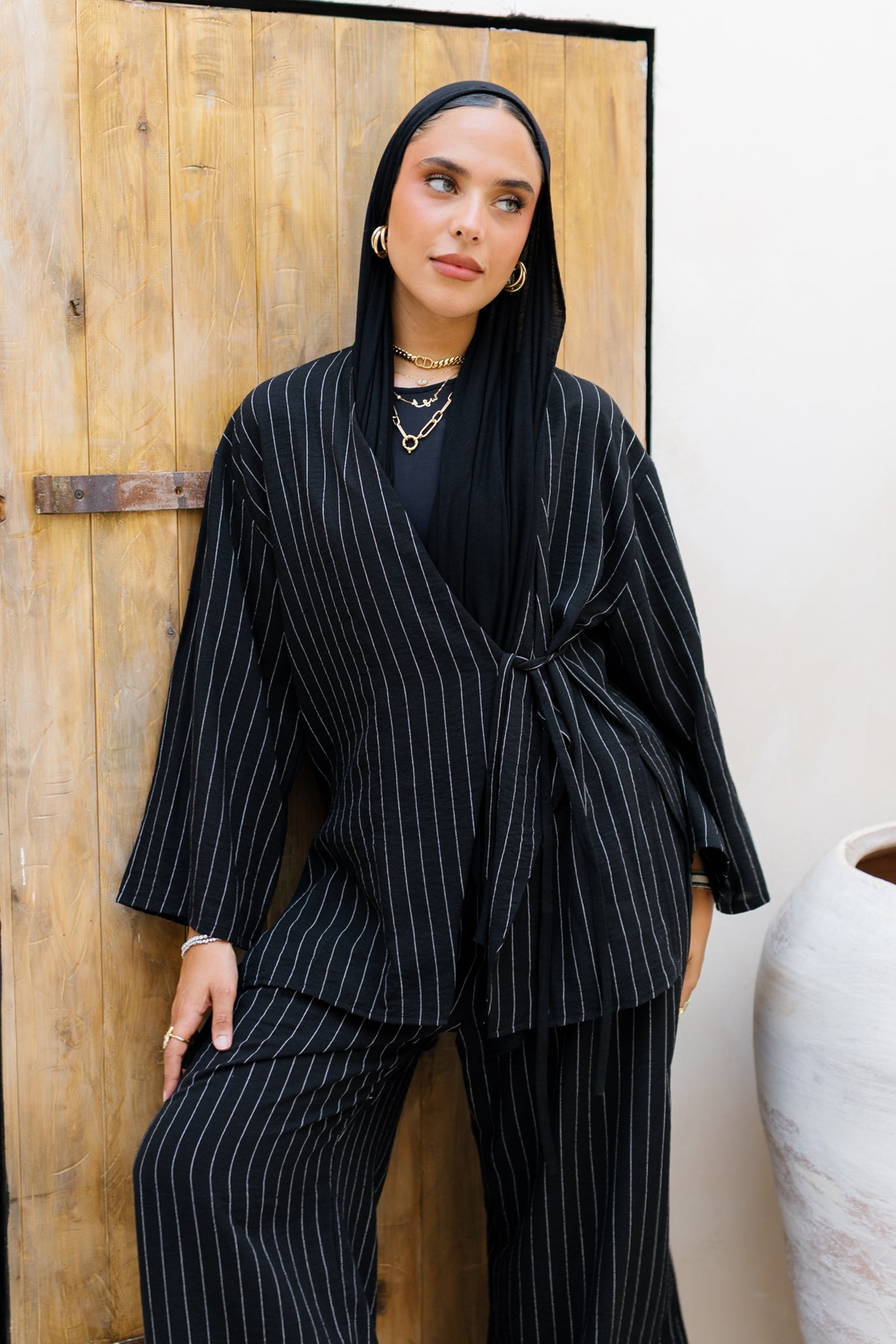 Salt & Stripe Set - Black