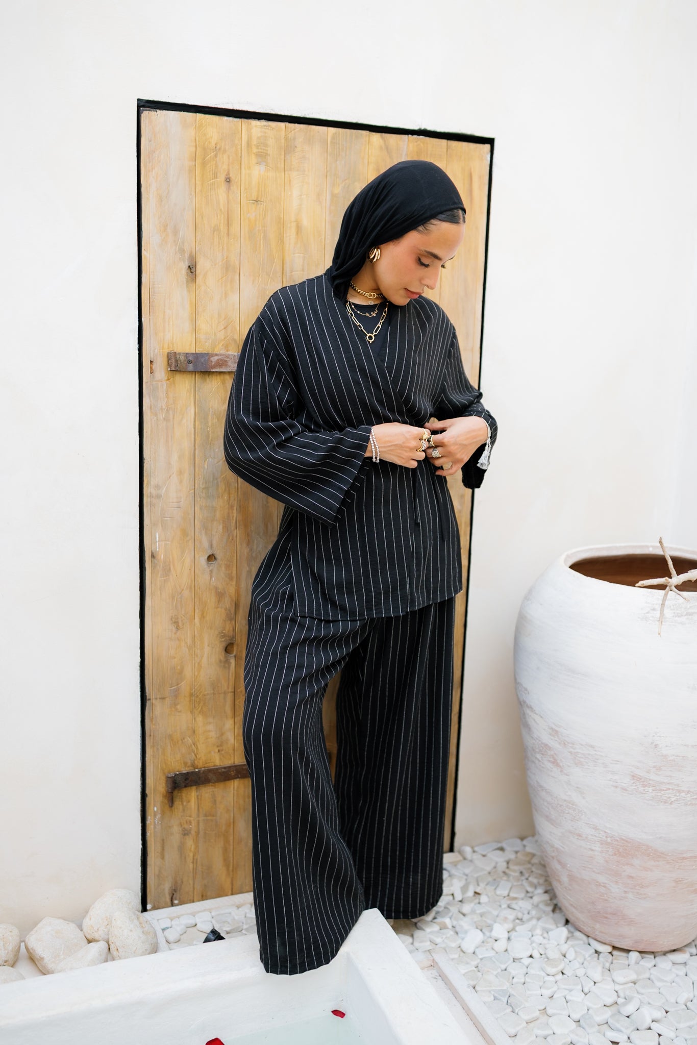 Salt & Stripe Set - Black