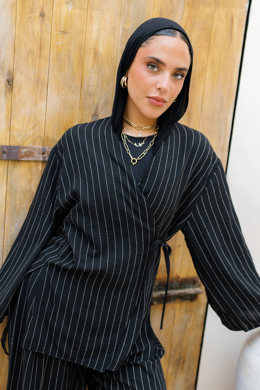 Salt & Stripe Set - Black