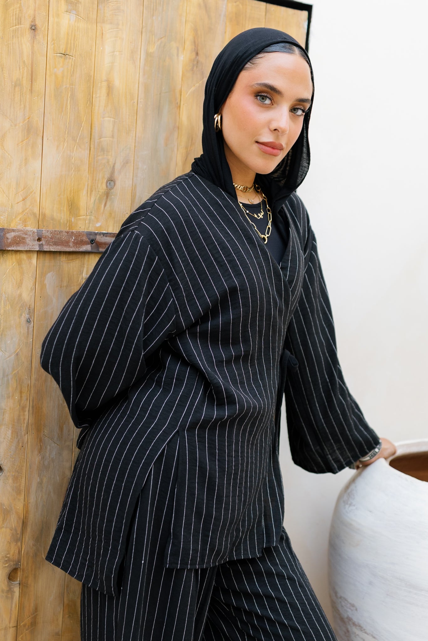 Salt & Stripe Set - Black