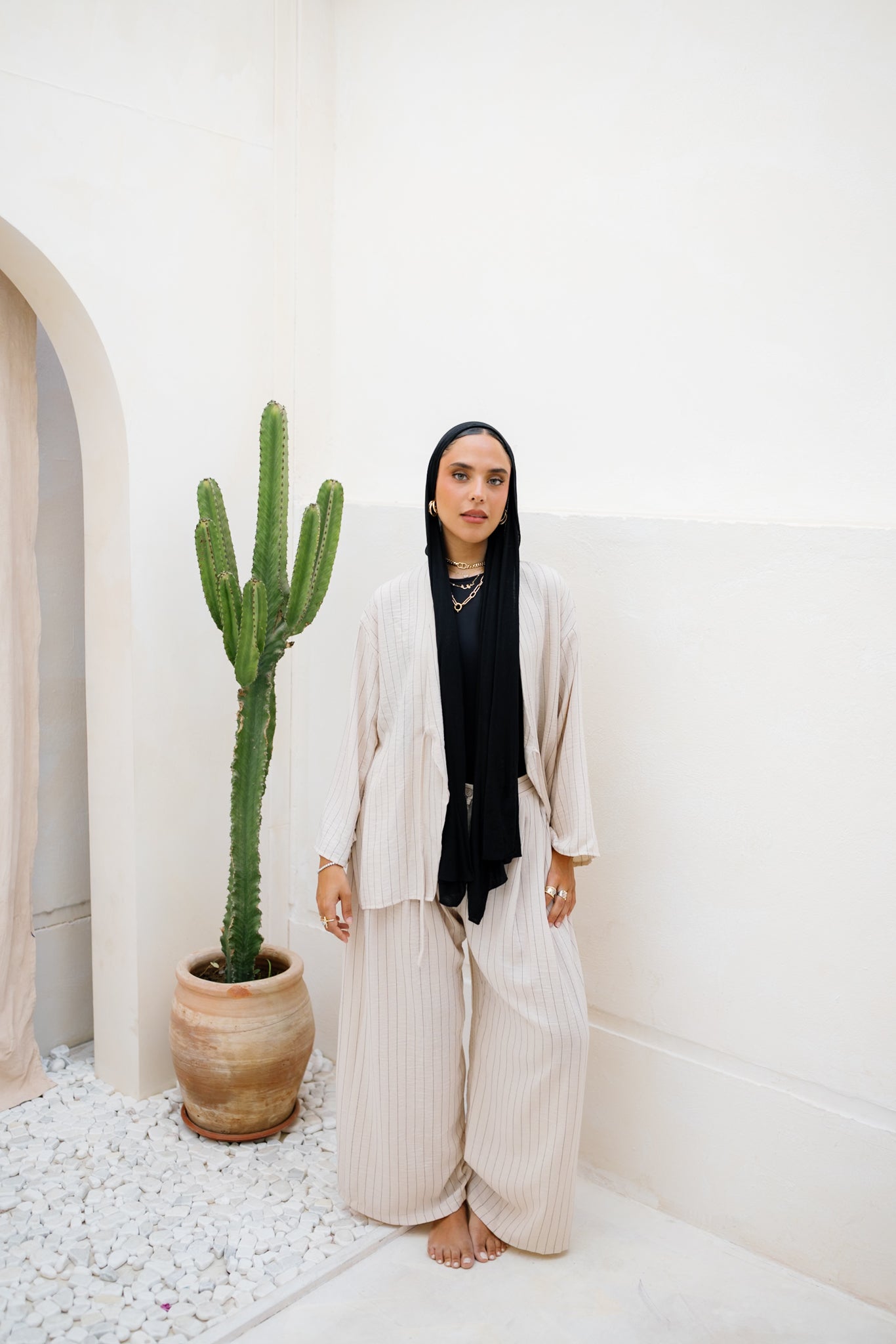 Salt & Stripe Set - Beige