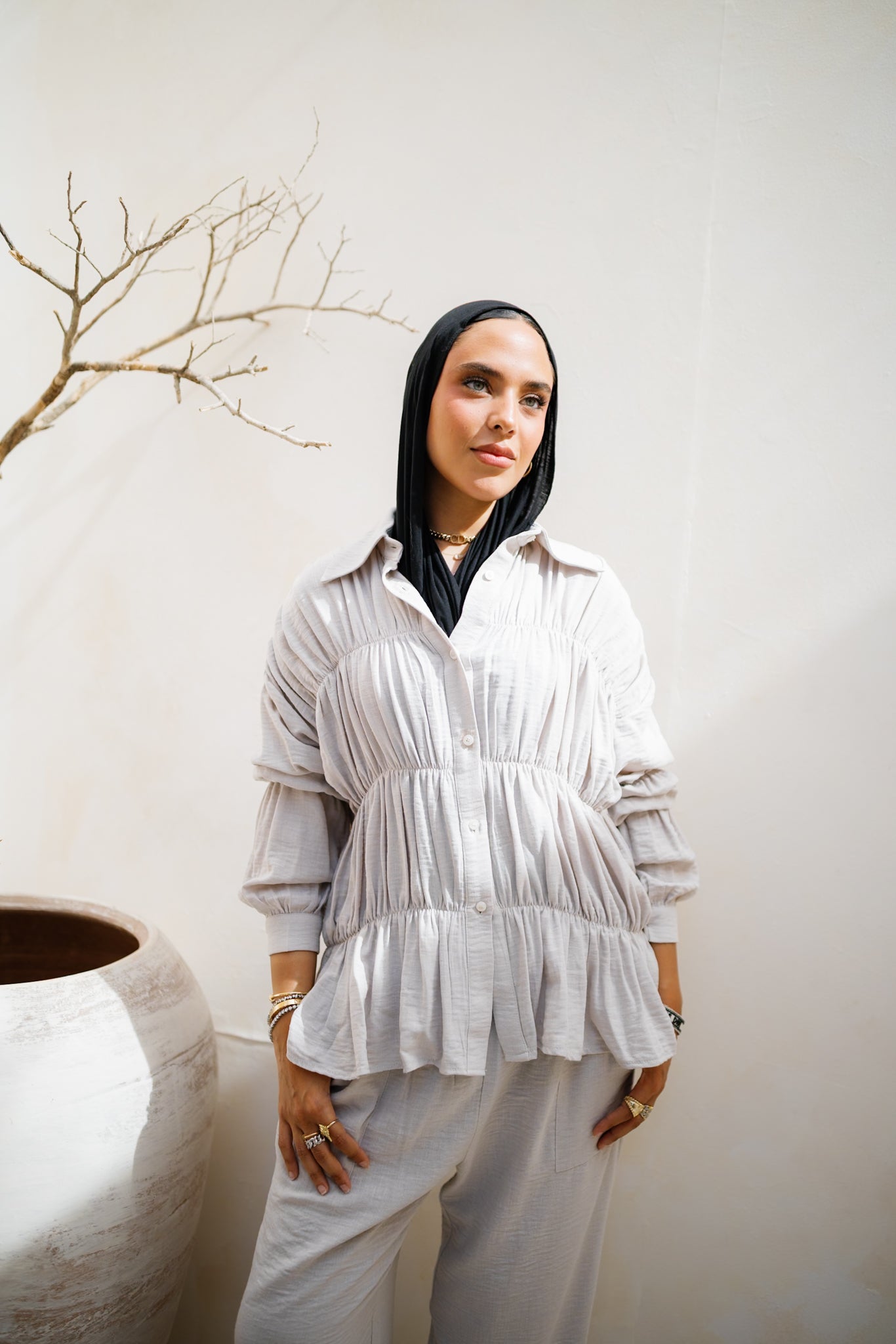 The Whisper Set - Icy Gray