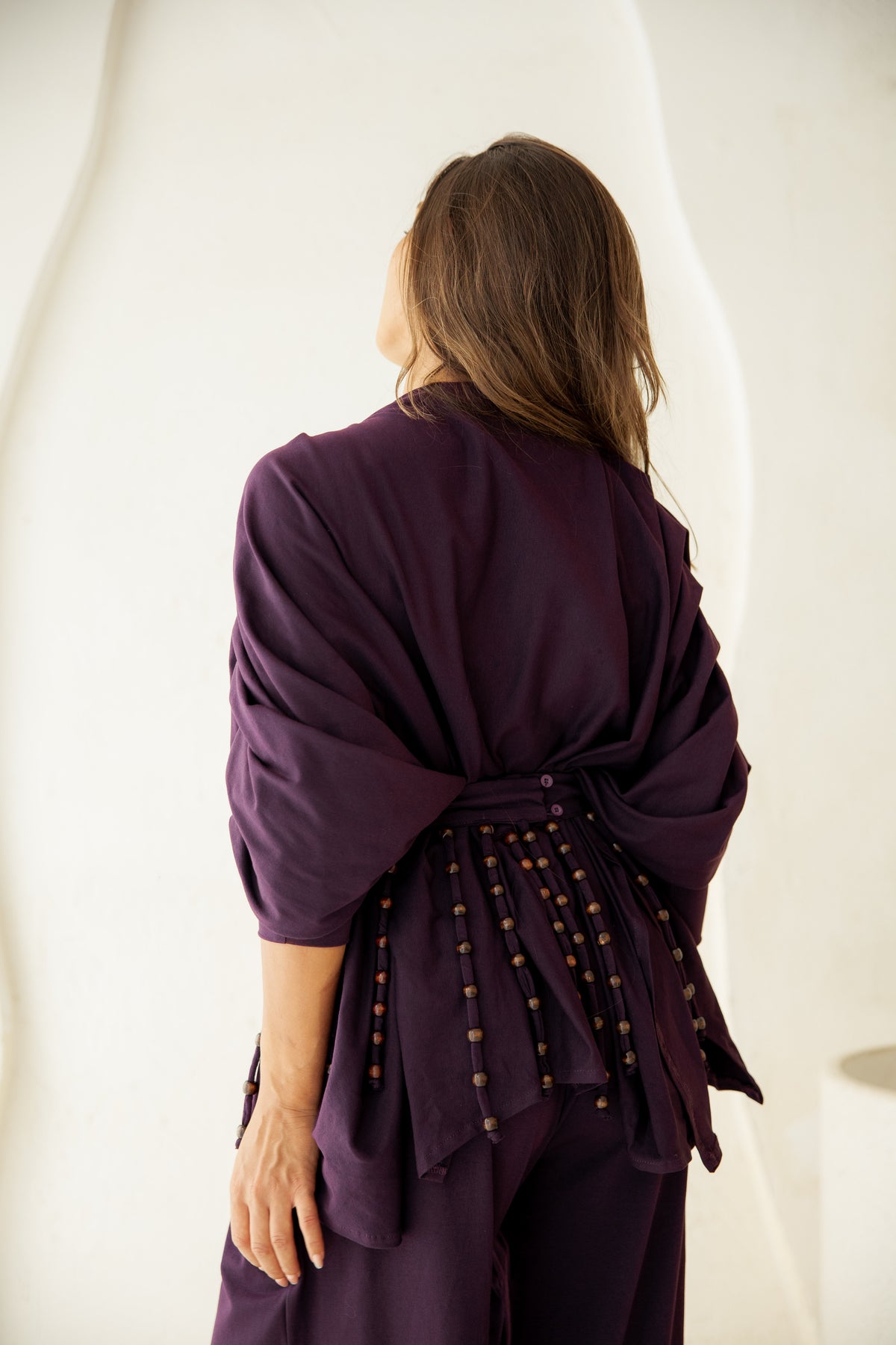 Diva Pants Set -Plum