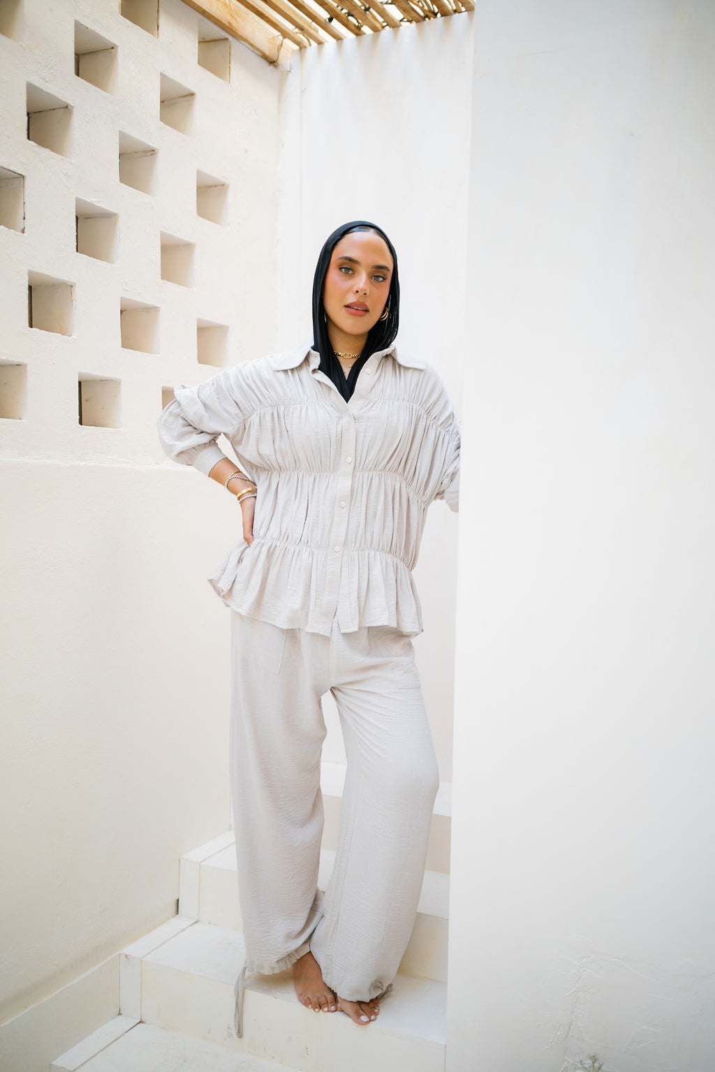 Whisper Pants - Icy Gray