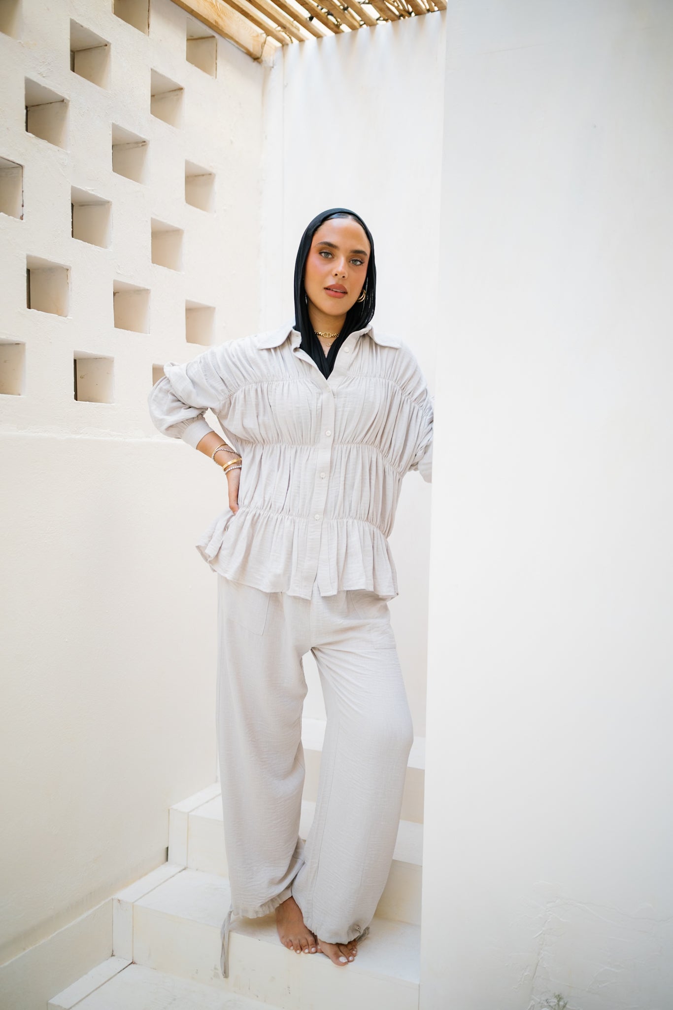 Whisper Pants - Icy Gray