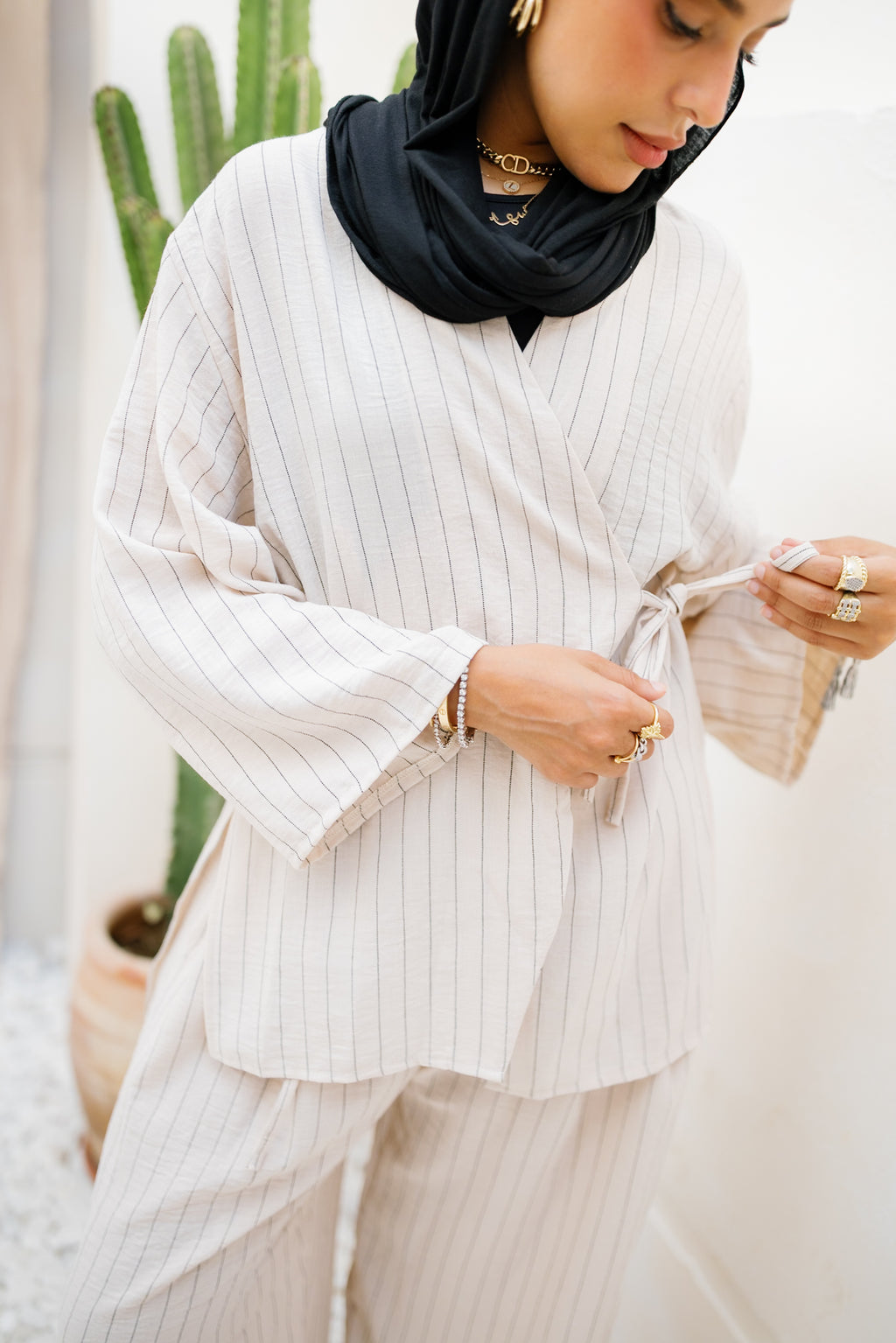 Salt & Stripe Set - Beige