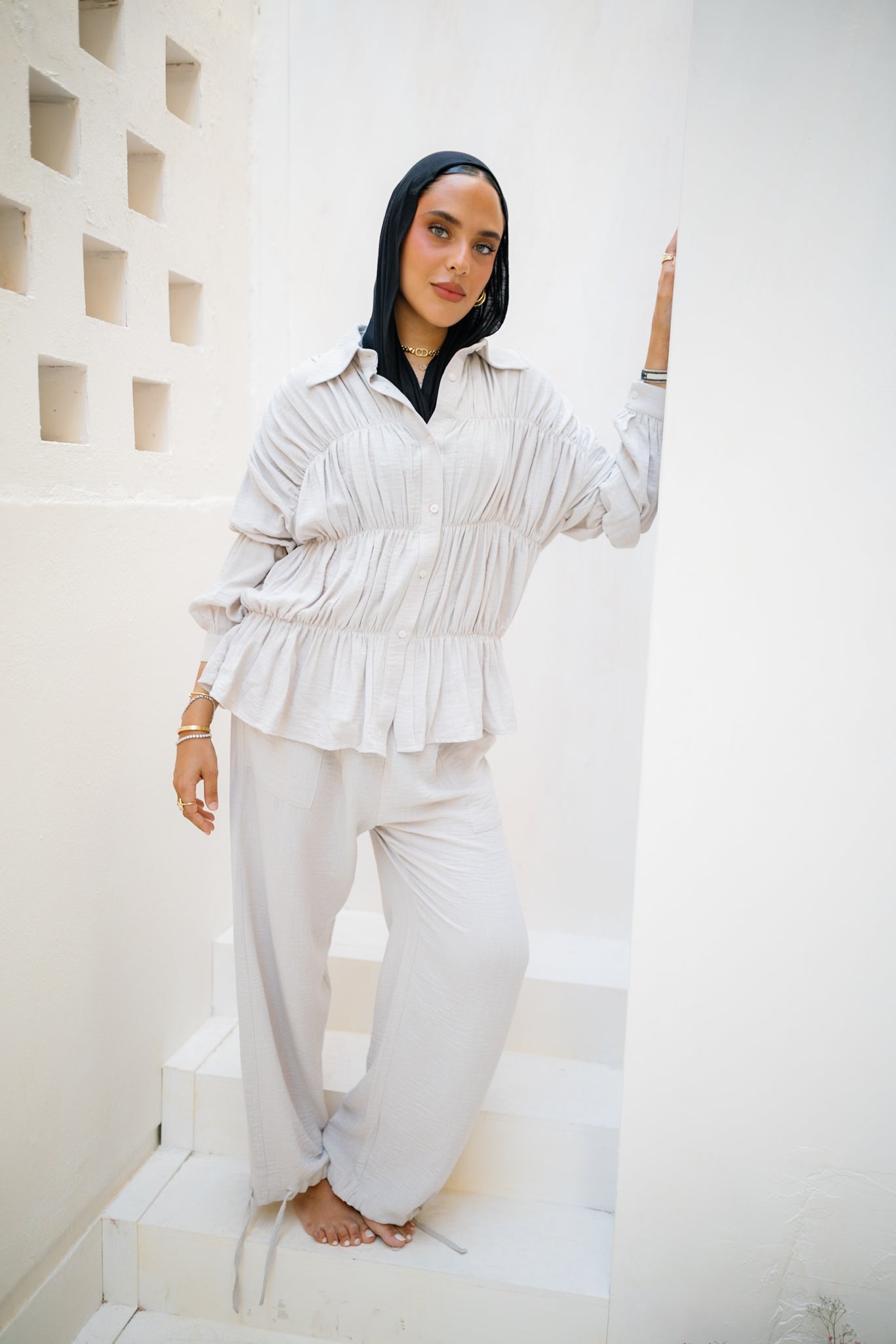 The Whisper Set - Icy Gray