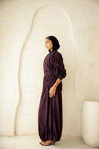 Diva Skirt Set - Plum