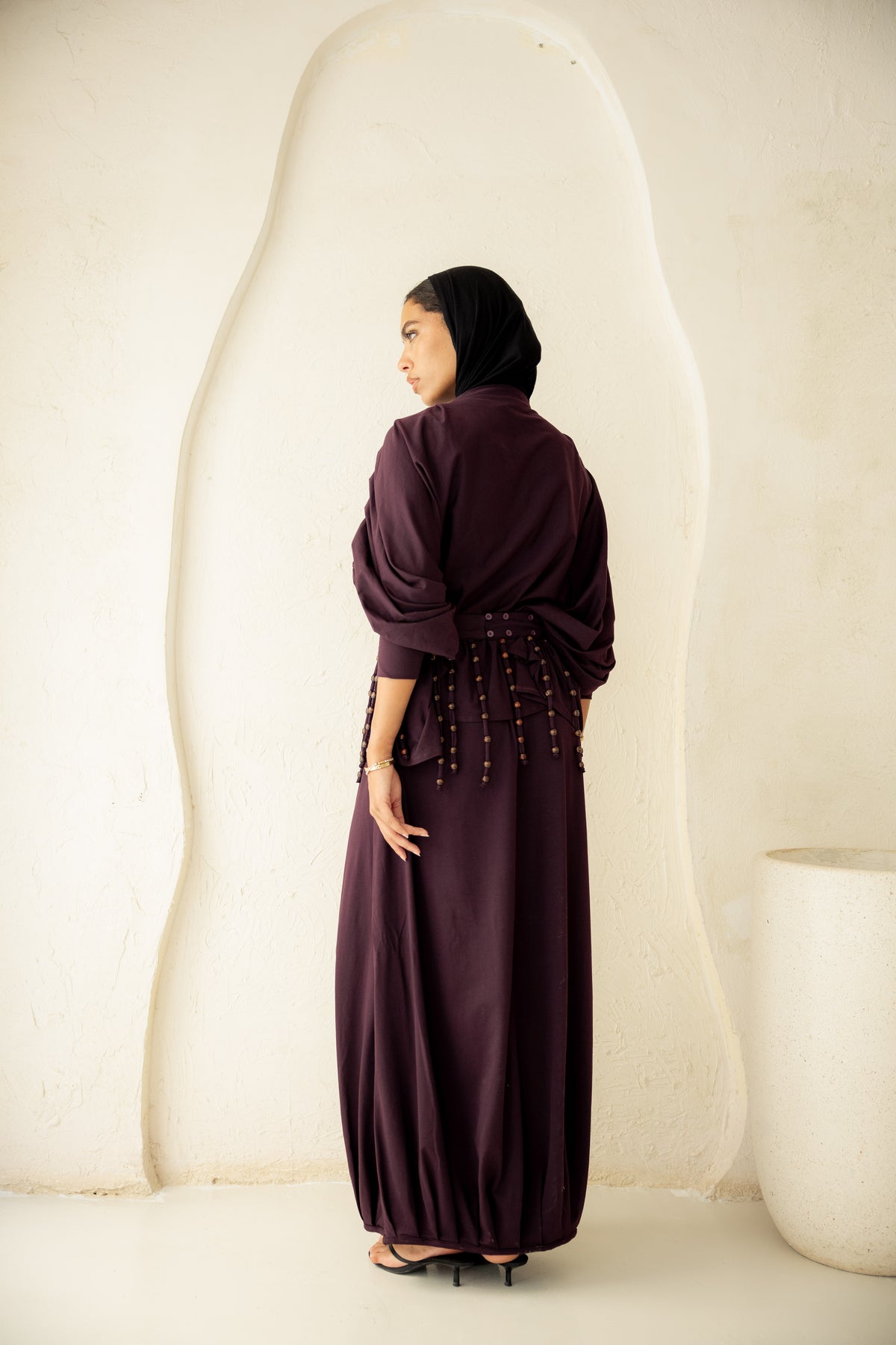 Diva Skirt Set - Plum