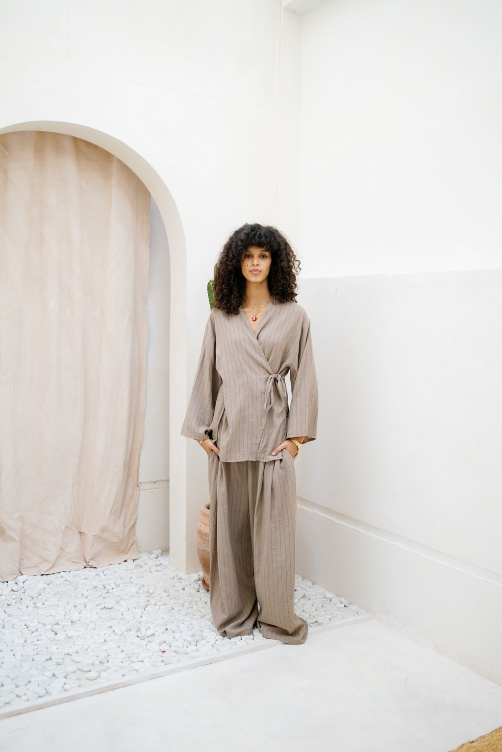 Salt & Stripe Set - Coffee