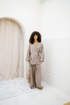 Salt & Stripe Set - Coffee