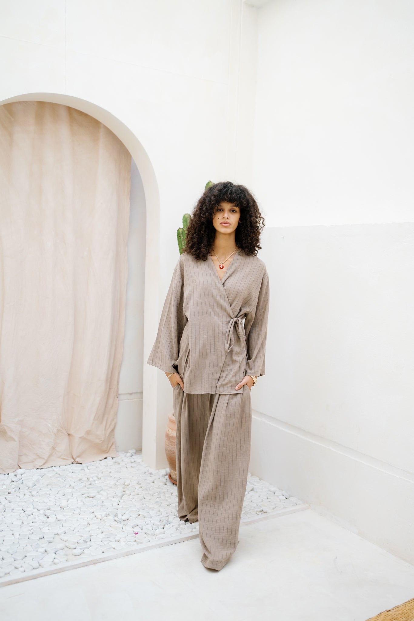 Salt & Stripe Set - Coffee