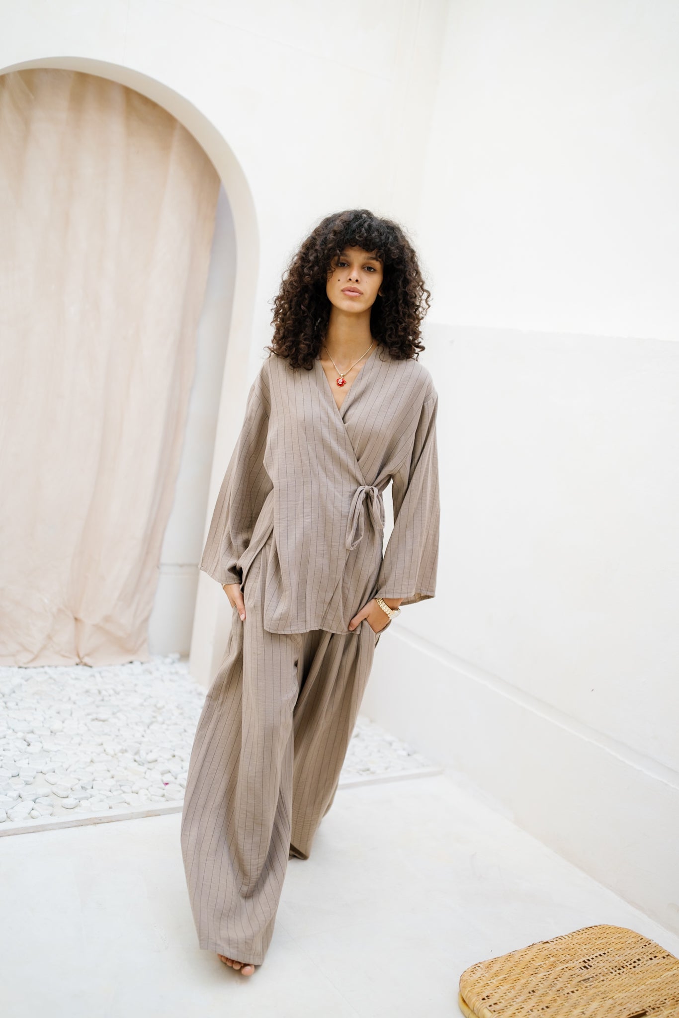 Salt & Stripe Set - Coffee