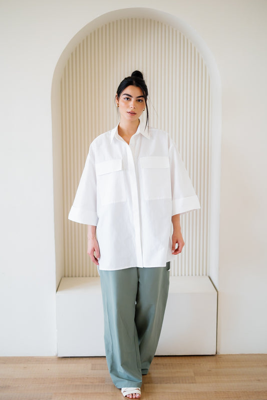 The Divide Shirt - White