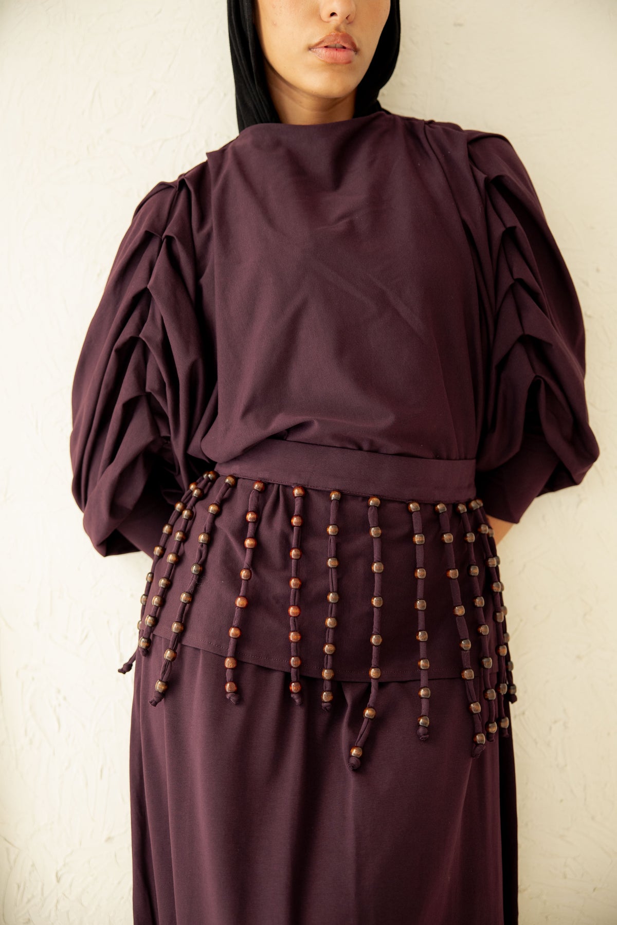 Diva Skirt Set - Plum