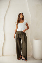 Arc Pants - Olive