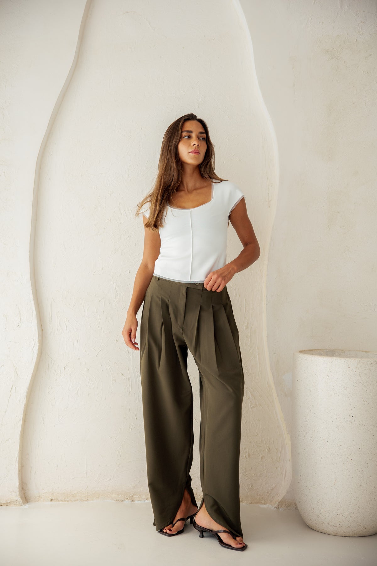 Arc Pants - Olive