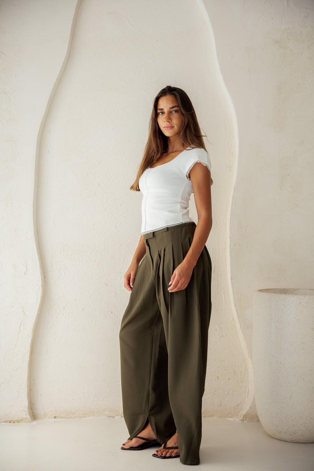 Arc Pants - Olive