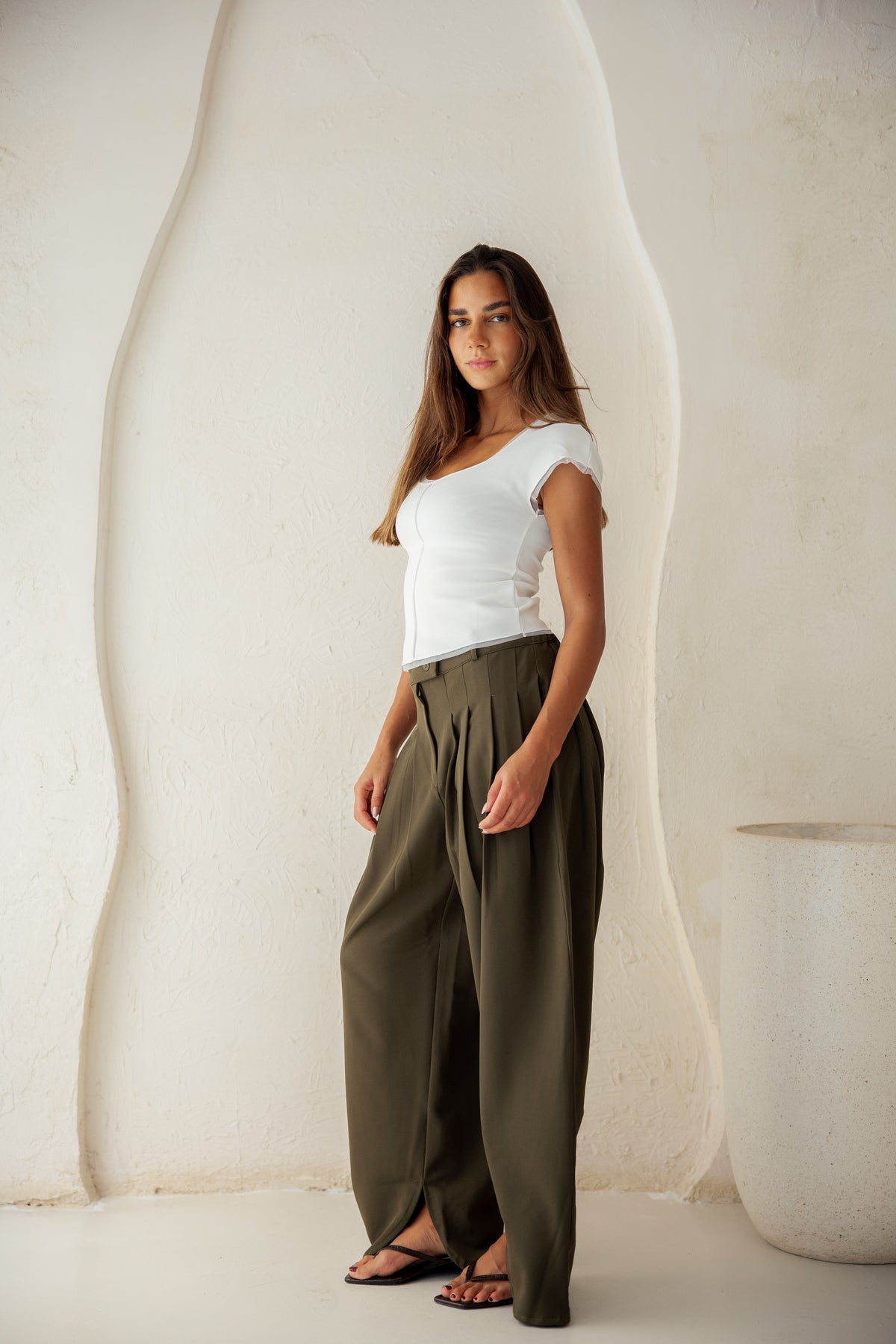 Arc Pants - Olive