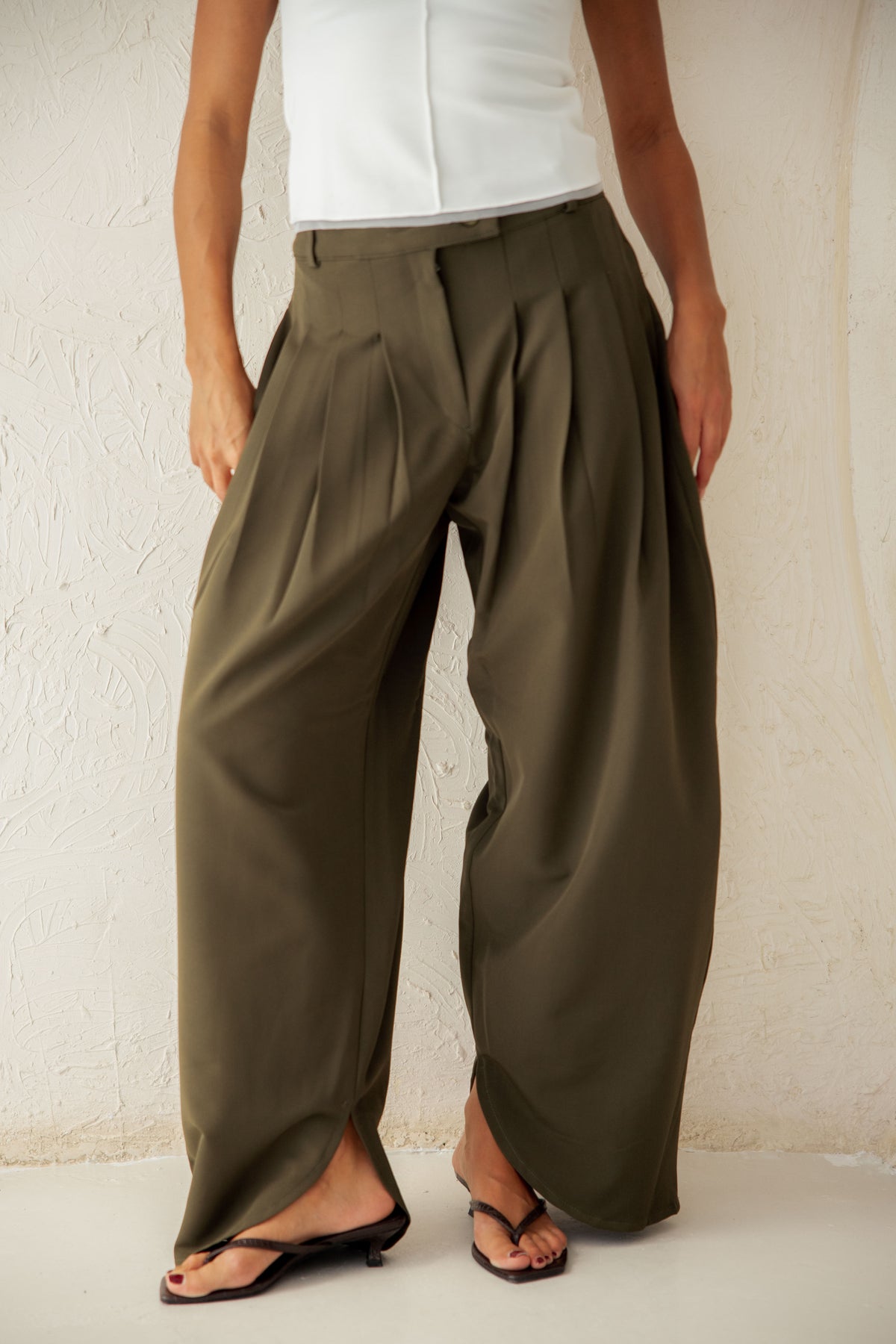 Arc Pants - Olive