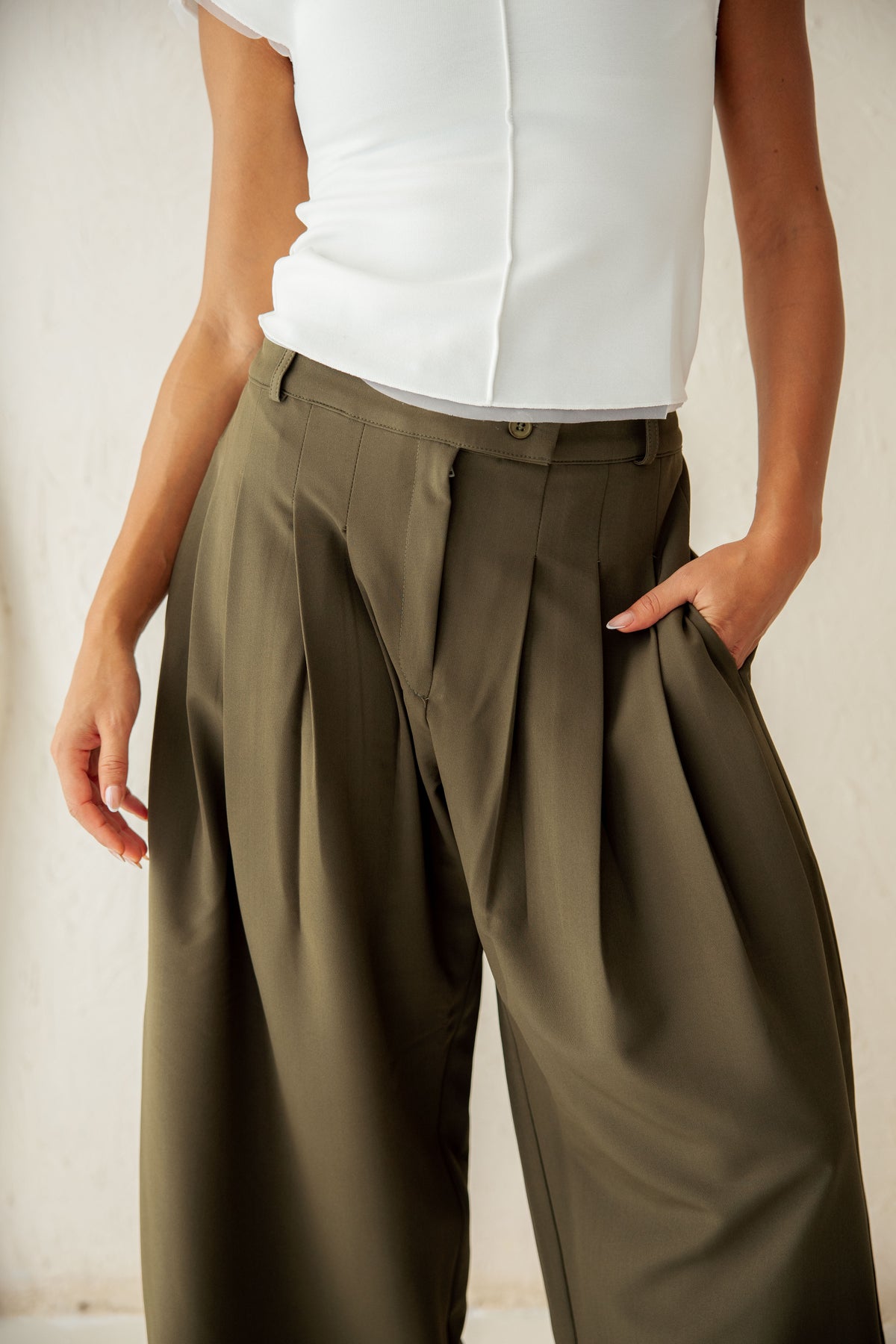 Arc Pants - Olive