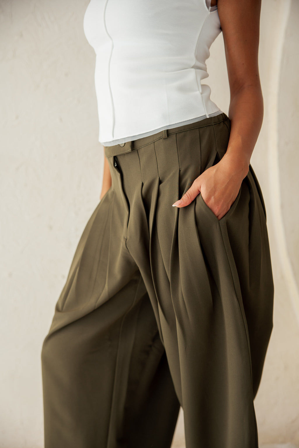 Arc Pants - Olive
